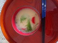 具材が栄える白みその上品な甘さが嬉しい