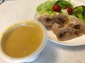 パンとサラダでカフェランチ風に