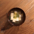 お豆腐とネギのお味噌汁（黄金使用）