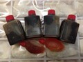 お魚の形のラー油。遊び心が素敵です。