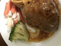 ボリューミーなハンバーグ！！