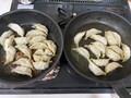 フライパン調理は楽です。