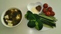 味噌汁＆生野菜ディップ