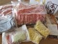 ラム肉・たまご麺・特製たれ・薬味で大満足