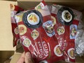 小さな段ボールにぎっしり！