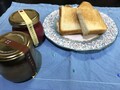 今流行りの高級生食パンに合わせました。