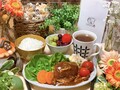 デミグラスソースでいただきました