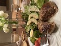 溢れ出す肉汁が、食欲をそそります