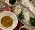 ﾀｲ米と野菜と合わせてみました
