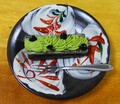 お皿が派手でケーキが映えなくて恐縮です
