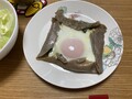 チーズと卵のトッピング