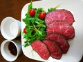熊野牛赤身の美しさ