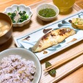 魚があるだけで夕飯が豪華に