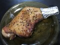 レンチン→オーブンで焼きました