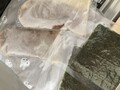 冷凍の海苔とチャーシュー