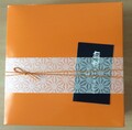 綺麗なオレンジ色で和を感じるBOX
