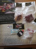 アルミ保冷バックと真空馬刺し