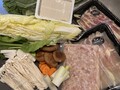 用意した食材とともに。
