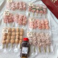 計30本の串とタレ、リーフレット入りです