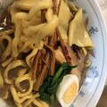 時間が経っても伸びない麺！こしがある！