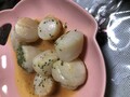 ホタテのバター焼き