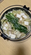 自宅で手軽に本格的なもつ鍋♪