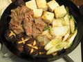 すき焼きでいただきました