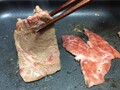 まずはシンプルに焼肉で。