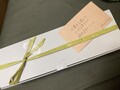 手書きのメッセージカード付き