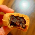 餡がぎっしり。程よい甘さで美味！