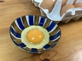 黄身の色が鮮やか！
