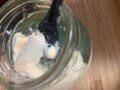 二層になっていて混ぜるとまた違う美味しさ