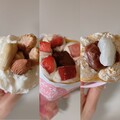 見た目も可愛く、クリームたっぷりで贅沢！