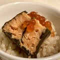 サーモンハラスといくらのハーモニー