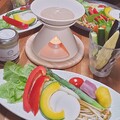 みんなで食べられるサイズのポット
