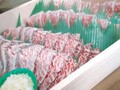 きれいに並んだお肉に気分が上がります
