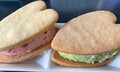 ボリュームのあるサンドアイスケーキ