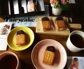 ビスケットの形がキュートで、眼福＆口福！