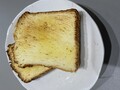 トーストするとさらに縞模様が