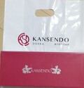 鮮やかなお箱にロゴ入りの袋！