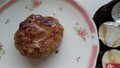 焼きあがった食後の黒格ハンバーグです。