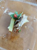 帆立と舞茸のサラダに