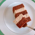 しっとりとした生地とクリーム