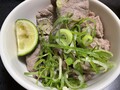 薬味で牛肉の美味しさアップ