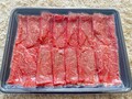 解凍後のお肉です♪