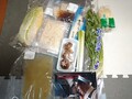 届いた食材の量
