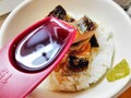 お茶漬けには大さじ1杯の白だし♪