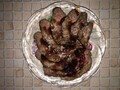 お皿に盛り付けました。