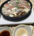 しゃぶしゃぶせずに煮えるのを待ちます
