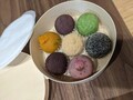 カラフルなおはぎ　可愛い！